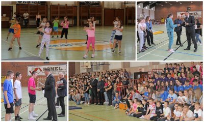 FOTO Dan sporta u OŠ Novi Marof: Dodijeljene nagrade za iznimne rezultate učenika