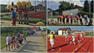 FOTO Sveti Đurđ: U Luki Ludbreškoj otvoreno malonogometno i košarkaško igralište