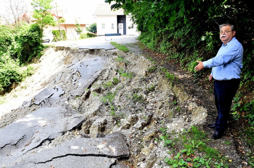 CESTICA &quot;Kuće odsječene, klizišta moramo hitno sanirati!”