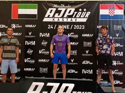 Nikša Makitan osvojio zlato u Kastavu na međunarodnom jiu jitsu prvenstvu