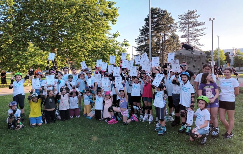 FOTO Uspješno završena škola rolanja za predškolce i školarce