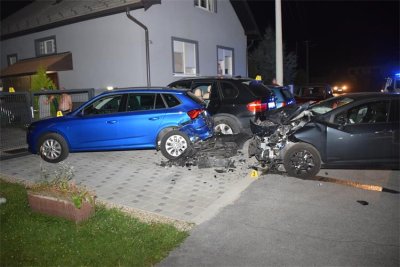 Pijana 23-godišnjakinja izazvala nesreću i oštetila četiri automobila