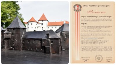 Poziv na prvu likovnu koloniju Varaždinske građanske garde na Starom gradu