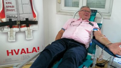 Darivanju krvi u Maruševcu odazvale se 42 osobe, Stjepan Galić iz Koškovca krv dao 114. put!