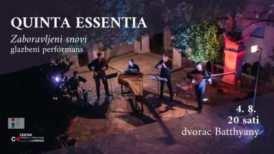 LUDBREG PETKOM Glazbeni performans “Zaboravljeni snovi” ansambla Quinta Essentia
