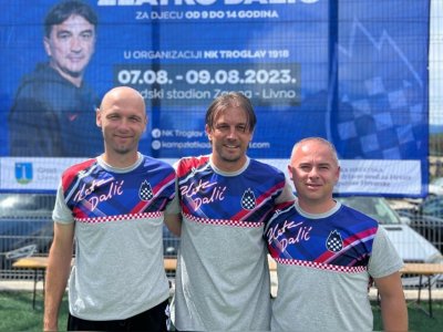 Nikola Šafarić i Dino Kresinger sudjeluju na nogometnom kampu Zlatko Dalić u Livnu