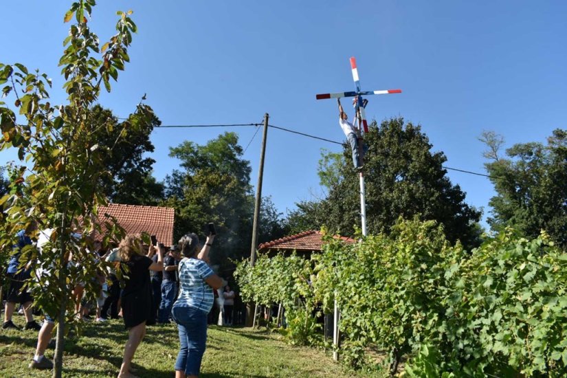 FOTO Podignut klopotec u Općini Martijanec! &quot;Predanost, stručnost i trud uloženi u vinograde rezultirali su obiljem plodova&quot;