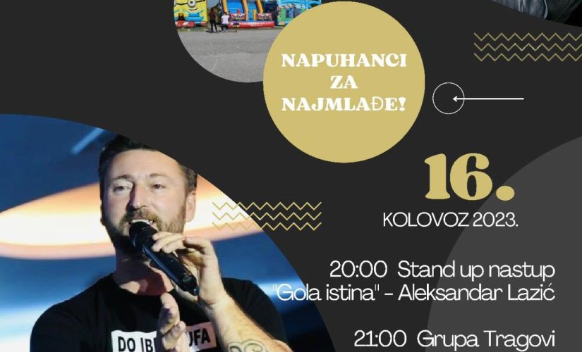 Rokovo u Jalžabetu: stand up, koncert, besplatni napuhanci za najmlađe...