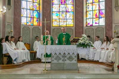 FOTO Općina Sračinec zaželjela dobrodošlicu novom župniku