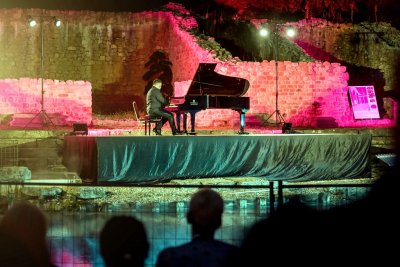 FOTO Pijanističkim spektaklom započeo trodnevni festival Noctes Aquae Iasae u Varaždinskim Toplicama