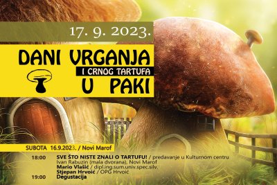 Vrganji i Paka se vole: Za vikend tradicionalni Dani vrganja i crnog tartufa