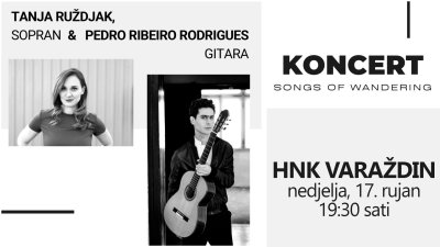 Koncert Tanje Ruždjak i Pedra Ribeira Rodriguesa u HNK-u