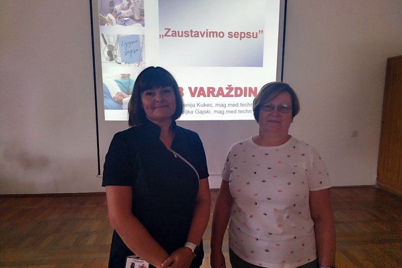 FOTO &quot;Zaustavimo sepsu&quot;: U varaždinskoj bolnici održano predavanje za učenike Medicinske škole