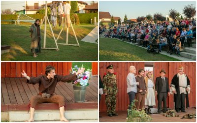 FOTO Izveden Srakarski Kerempuh na pozornici parka Velika graba u Sračincu