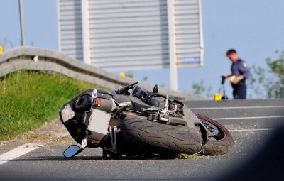 Na kružnom toku oduzeo prednost, ozlijeđen 40-godišnji motociklist
