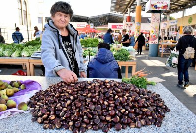 Šumske delicije na varaždinskom plac: danas kesteni, a zatim vrganji