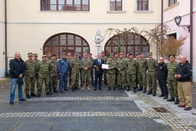 Polaznici 22. naraštaja Visoke dočasničke izobrazbe posjetili Županijsku palaču