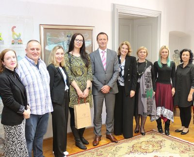 FOTO Gradonačelnik Bosilj čestitao nagrađenim učiteljima