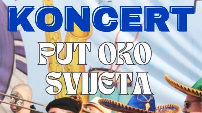 Koncert „Put oko svijeta“ u Kulturnom centru u Cestici