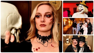 FOTO Mračni i krvavi kostimi zavladali Varaždinom u Noći vještica