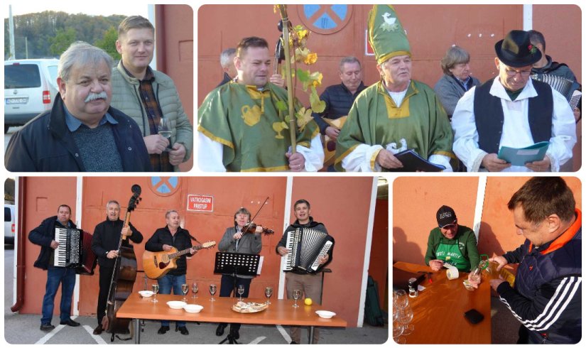 FOTO Cestički vinogradari priredili veselo martinjsko druženje uz kestene i krštenje mošta