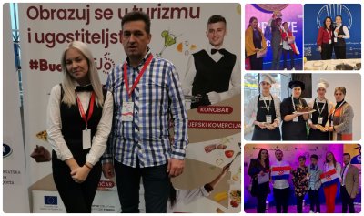 OD SPLITA DO VILNIUSA Učenicima Gospodarske škole pregršt medalja na regionalnim i međunarodnim natjecanjima