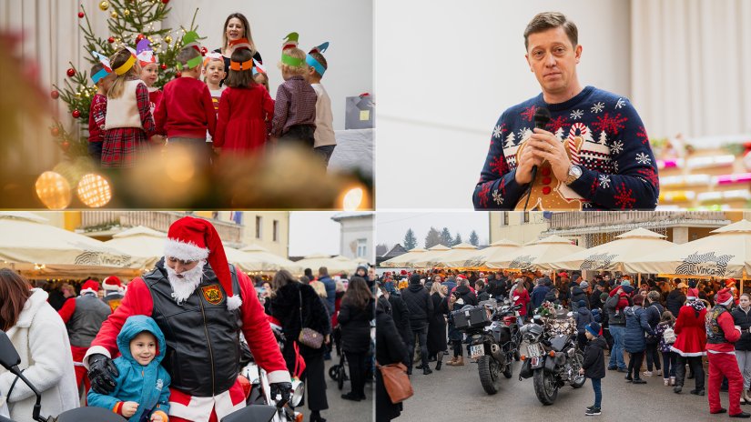 Čarobni Advent u Vinici: mje&scaron;tani uživali u fritulama, kuhanom vinu, a dojurili i Moto Mrazevi!