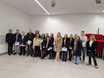 Općina Bednja: Načelnik Damir Poljak sa studentima potpisao ugovore o stipendiranju