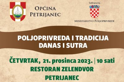 &quot;Poljoprivreda i tradicija danas i sutra&quot; predavanje za poljoprivrednike u Restoranu Zelendvor