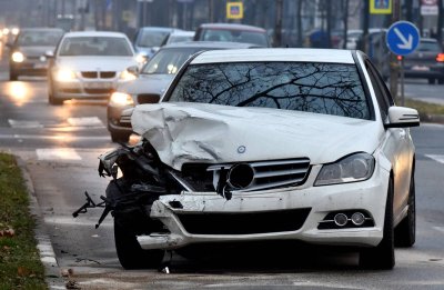 FOTO Dogodila se prometna nesreća kod Vidovskog trga u Varaždinu