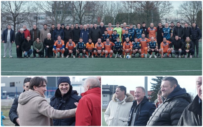 FOTO NK VARAŽDIN U tradicionalnoj utakmici Mladi nadigrali Stare, došao i izbornik Zlatko Dalić