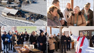 FOTO Unatoč snijegu i hladnoći, 2. Vincekov pohod okupio brojne sudionike, stigli i Slovenci