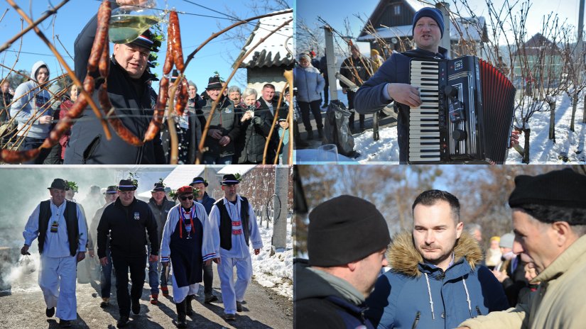 FOTO Vesela proslava na Starom vrhu povodom Vincekovog u Martijancu