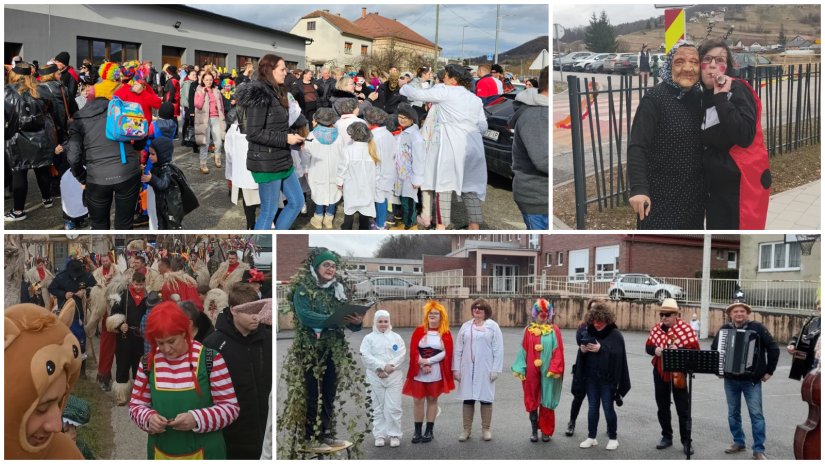 FOTO Šarene maškare prodefilirale kroz Bednju, Vrbno i Cvetlin