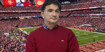 VIDEO Zlatko Dalić s tribina pratio Super Bowl u Las Vegasu