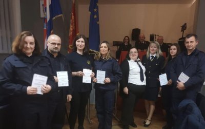 Dobrovoljno vatrogasno društvo Nedeljanec-Prekno dobilo osam novih članova