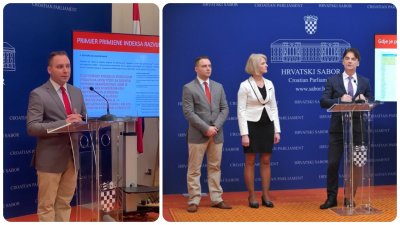 SDP-ov načelnik Maruševca na press konferenciji u Saboru govorio o greškama novog indeksa razvijenosti