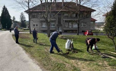 LEPOGLAVA U tijeku komunalni radovi na uređenju zelenih površina