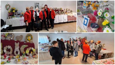FOTO Izložba u Doljanu pokazala da su uskrsni vjenčići, pisanice i cvijeće pravi hit