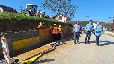 FOTO Kneginečki načelnik obišao vrijedne investicije u Lužanu Biškupečkom