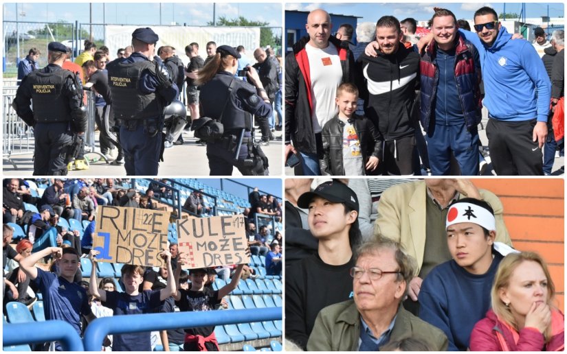 FOTO Gotovo 9 tisuća gledatelja gledalo susret Varaždina i Dinama