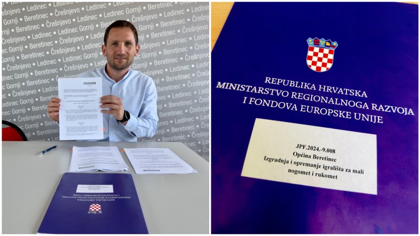 Novi ugovor o sufinanciranju projekta za Općinu Beretinec