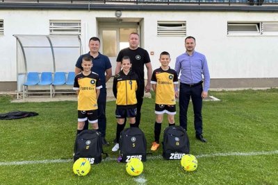 Načelnici Solar i Nađ voditelju NC-a Jalžabet-Martijanec uručili komplet sportske opreme