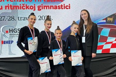 Gimnastički klub Vindija ostvario vrhunske rezultate na 33. Višebojskom prvenstvu Hrvatske