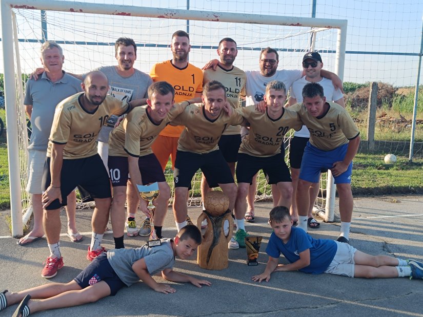Gold gradnja obranila naslov na 12. memorijalnom malonogometnom turniru „ Dragutin Ribić - Riba“