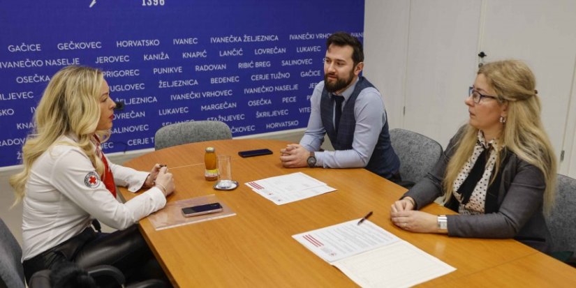 IVANEC Sa županijskim Crvenim križem potpisan ugovor o sufinanciranju pomoći u kući za 17 starijih osoba