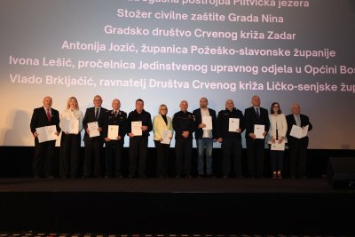 Marijani Jambrešić zahvalnica za izuzetan doprinos razvoju sustava civilne zaštite