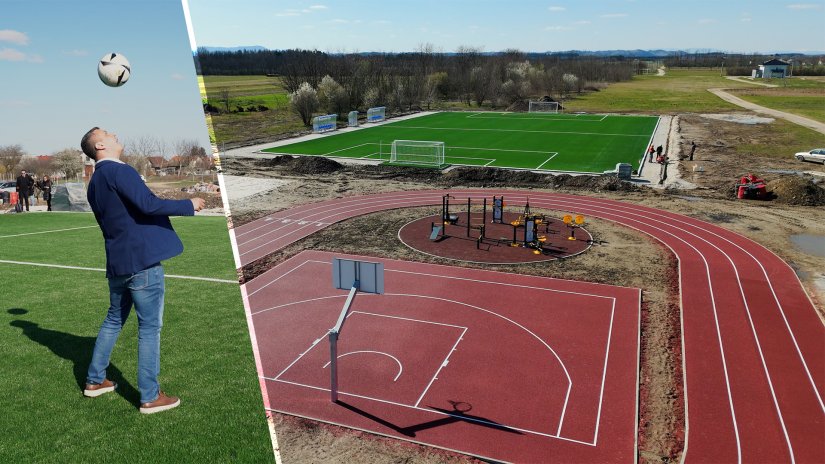U općini Petrijanec pred završetkom jedinstveni nogometni i sportski centar u Varaždinskoj županiji