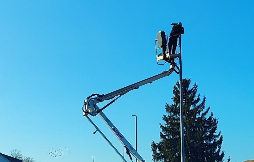FOTO U Varaždinu u tijeku modernizacija javne rasvjete LED svjetiljkama
