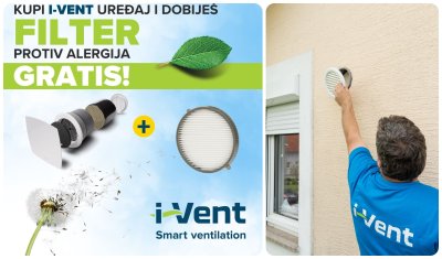 I-VENT ”Zrak kao da spavamo u prirodi!”